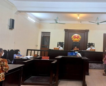 Viện kiểm sát - Tòa án nhân dân huyện Mỹ Đức phối hợp tổ chức phiên tòa dân...